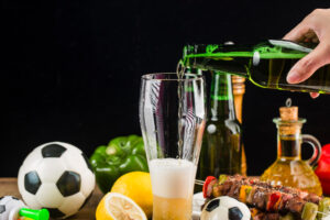 Alcool et football